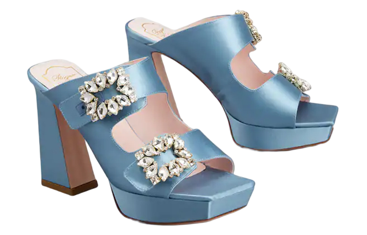 (W) Roger Vivier Slide 'Blue Buckle' 圖 2
