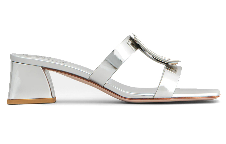 (W) Roger Vivier Slide 'Silver Fashion' 圖 2