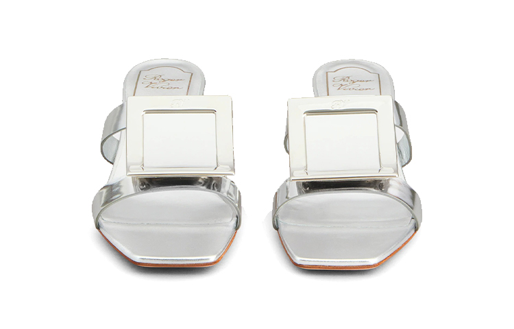(W) Roger Vivier Slide 'Silver Fashion' 圖 3