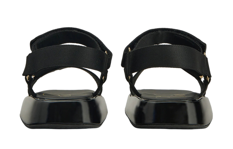 (W) Roger Vivier Slide Trekky 'Black Crystal Buckle' 圖 5
