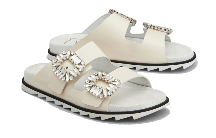 (W) Roger Vivier Slidy Viv' 'Cream Leather' 圖 3