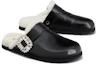 Lookbook (W) Roger Vivier Slidy Viv ''Versierde Gesp Zwarte Fluwelen Muilen'' RVW62531600KFU08CE