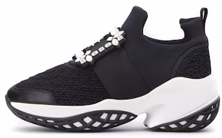 (Women) Roger Vivier Sneaky Viv' 'Black Crystal Buckle' RVW50624180KOTB999 (Women) Roger Vivier Sneaky Viv' 'Black Crystal Buckle' RVW50624180KOTB999