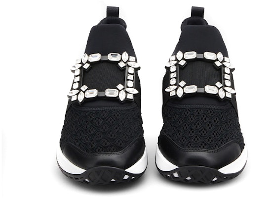 (Women) Roger Vivier Sneaky Viv' 'Black Crystal Buckle' RVW50624180KOTB999 Lookbook (Women) Roger Vivier Sneaky Viv' 'Black Crystal Buckle' RVW50624180KOTB999