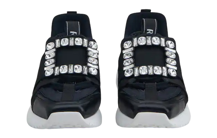 Shop (W) ロジェヴィヴィエ スニーキーヴィヴ ブラッククリスタルバックル RVW65732890RJCB999