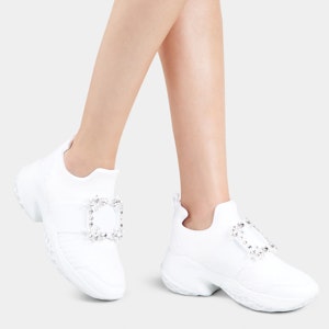 羅傑.維維亞 鑽扣 時尚運動 厚底鞋 女款 白色 Purchase 羅傑.維維亞 鑽扣 時尚運動 厚底鞋 女款 白色