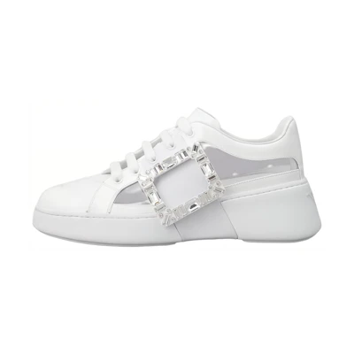 (W) Roger Vivier Sneaky Viv 'White Fashion'