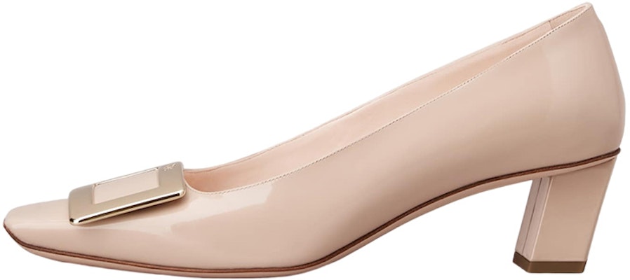 (Women) Roger Vivier Square Toe Block Heel Pump 'Nude Pink' RVW00600920D1PC211 Buy (Women) Roger Vivier Square Toe Block Heel Pump 'Nude Pink' RVW00600920D1PC211