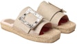 Lookbook (W) Roger Vivier Strass Buckle 'Espadrille Mules Coklat Selesa' RVW62431140NG71S16