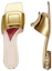Lookbook (W) Roger Vivier Strass Heel ''Gold Quadratische Offene Zehen Mule'' RVW69132170KACG211