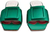 Lookbook (W) Roger Vivier Tacón Strass 'Mule Verde Satén con Hebilla Cuadrada' RVW69132170RS0V016