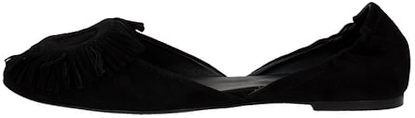 (Women) Roger Vivier Suede Ballet Flats 'Black' RVW08814770HR0B999 Buy (Women) Roger Vivier Suede Ballet Flats 'Black' RVW08814770HR0B999