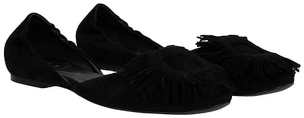 (Women) Roger Vivier Suede Ballet Flats 'Black' RVW08814770HR0B999 Order (Women) Roger Vivier Suede Ballet Flats 'Black' RVW08814770HR0B999