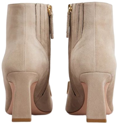 (Women) Roger Vivier Suede Metal Buckle Square-Toe Ankle Boot 'Grey' RVW67933940HR0C415 Shop (Women) Roger Vivier Suede Metal Buckle Square-Toe Ankle Boot 'Grey' RVW67933940HR0C415