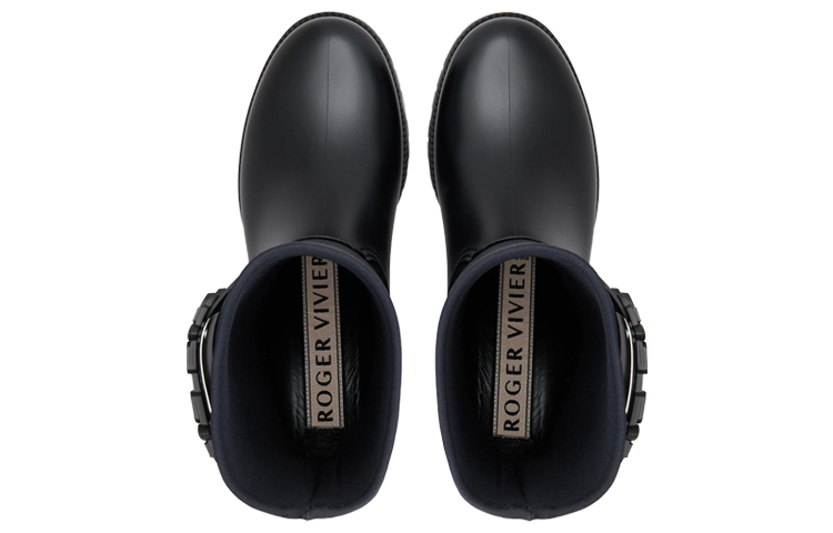 Lookbook (W) Roger Vivier Tempette Viv' PVC 'Hebilla de Cristal Negra' RVW43230010CZZB999