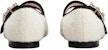 (W) Roger Vivier Très Vivier Babies 'Buckle Kristal Putih' RVW44931980OGXC019