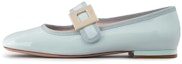 Buy (W) ロジェ ヴィヴィエ トレ ヴィヴィエ バレエ フラット 'ペールブルー バックル' RVW44931990D1PT021
