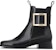 (W) Roger Vivier Très Vivier But Chelsea Kulit 'Metal Buckle Hitam' RVW635313001UJB999