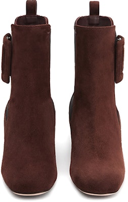 (Women) Roger Vivier Très Vivier Leather Chelsea Boots 'Brown Buckle' RVW51925930HR0S613 Lookbook (Women) Roger Vivier Très Vivier Leather Chelsea Boots 'Brown Buckle' RVW51925930HR0S613