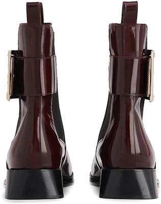 (W) Botas Chelsea de Cuero Roger Vivier Très Vivier 'Hebilla Metálica Roja' RVW635313001UJR805 Purchase (W) Botas Chelsea de Cuero Roger Vivier Très Vivier 'Hebilla Metálica Roja' RVW635313001UJR805