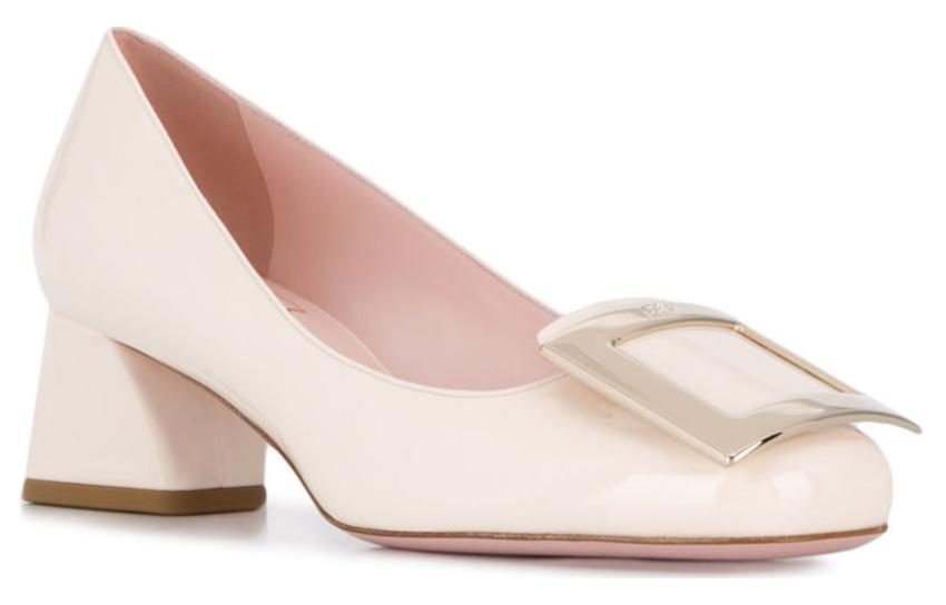 (W) Roger Vivier Tres Vivier 'Thick Heel Off White' 圖 3