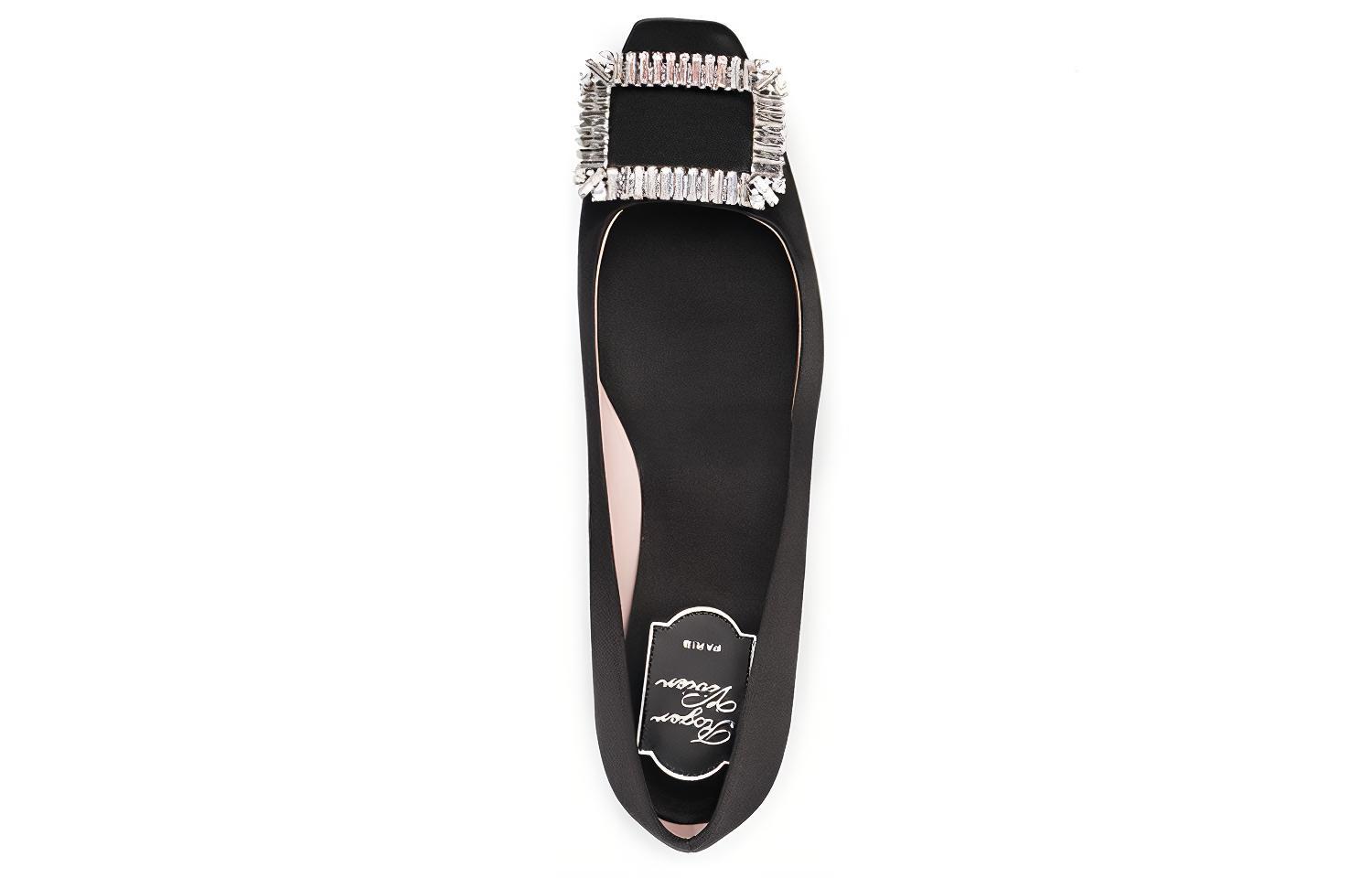 (W) Roger Vivier Trompette 'Black Crystal Ballet Flats' 圖 4