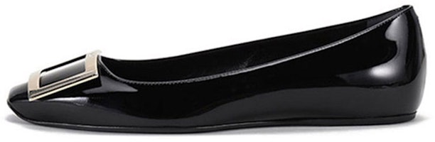(Women) Roger Vivier Trompette 'Black Patent' RVW40415280D1PB999 (Women) Roger Vivier Trompette 'Black Patent' RVW40415280D1PB999