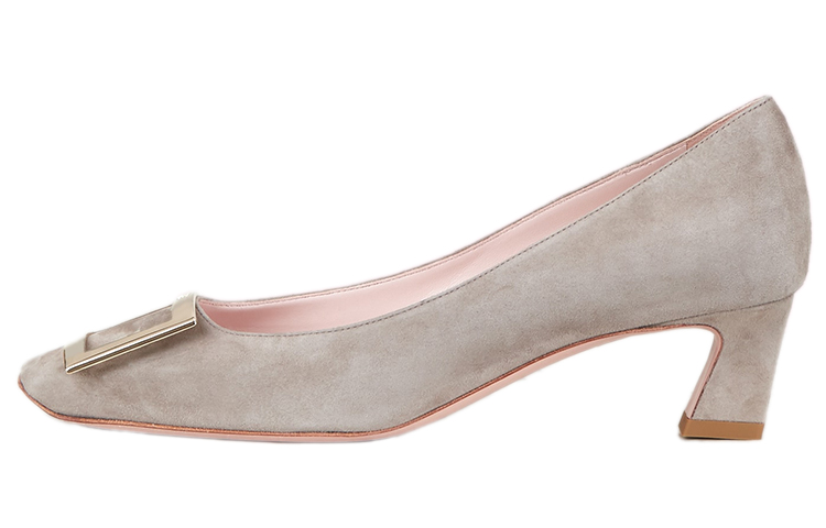 (W) Roger Vivier Trompette 'Elegant Beige Suede'
