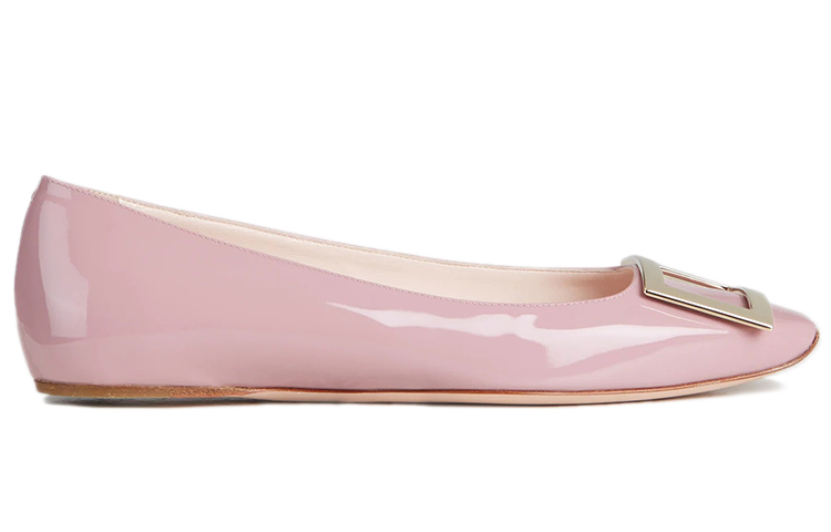 (W) Roger Vivier Trompette 'Elegant Pink Purple Ballet Flats' 圖 2