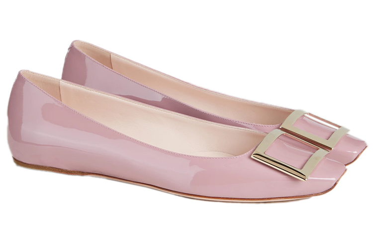 (W) Roger Vivier Trompette 'Elegant Pink Purple Ballet Flats' 圖 4