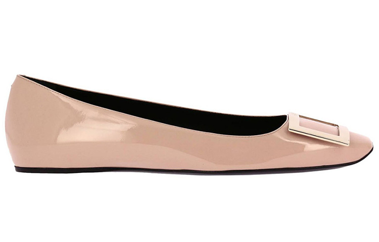 (W) Roger Vivier Trompette 'Metal Buckle Nude Patent' 圖 2