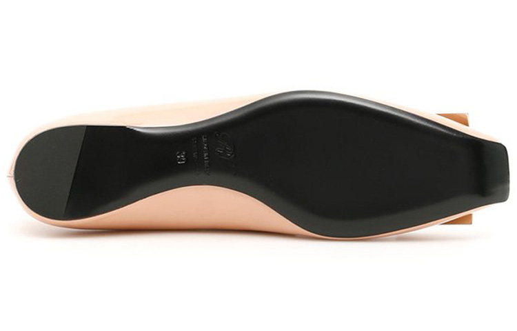 (W) Roger Vivier Trompette 'Metal Buckle Nude Patent' 圖 4
