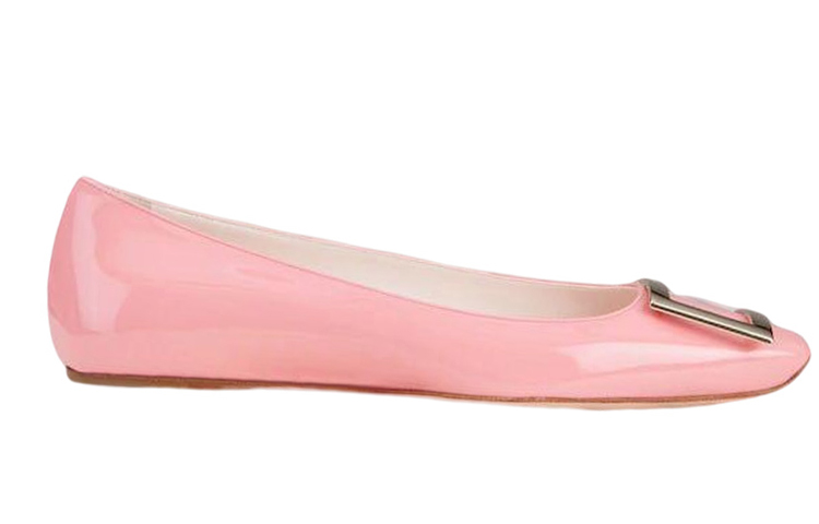 (W) Roger Vivier Trompette 'Pink Patent Ballet Flats' 圖 2