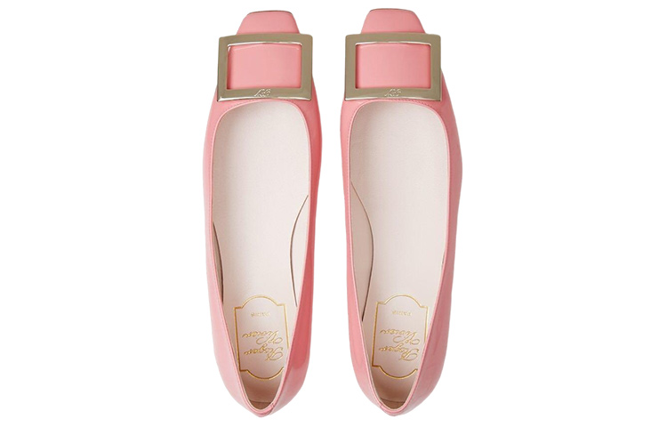 (W) Roger Vivier Trompette 'Pink Patent Ballet Flats' 圖 4