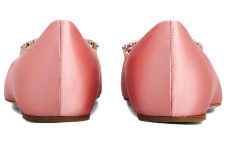 Shop (W) Roger Vivier Trompette 'Ballet Rosa Satén' RVW40429040RS0M202