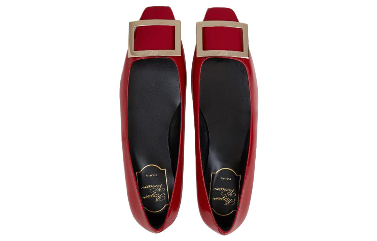 (W) Roger Vivier Trompette 'Red Patent Ballet Flat' 圖 3