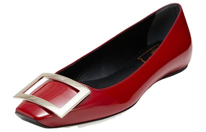 (W) Roger Vivier Trompette 'Red Patent Ballet Flat' 圖 4