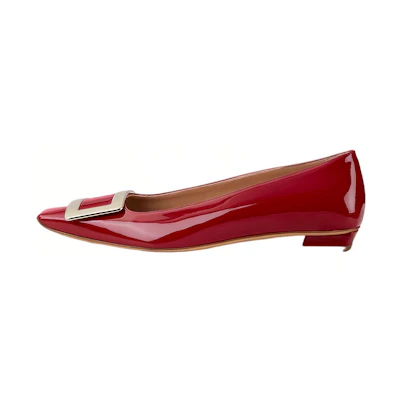 (W) Roger Vivier Trompette 'Red Patent Leather'
