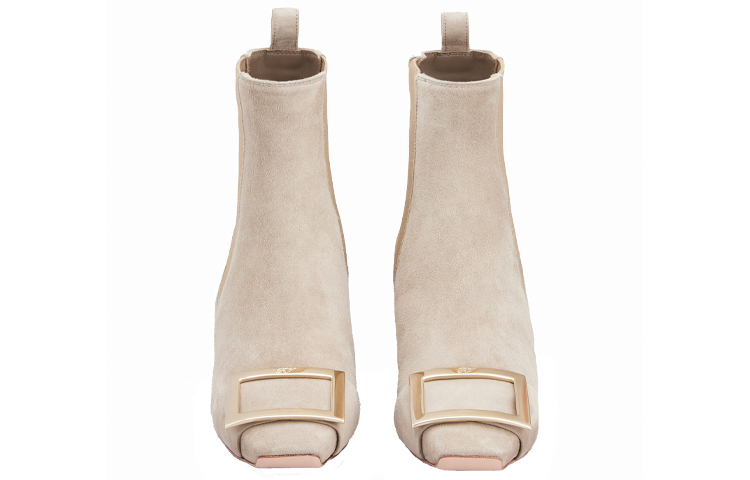 (W) Roger Vivier Trompette Chelsea Boot 'Beige' 圖 3