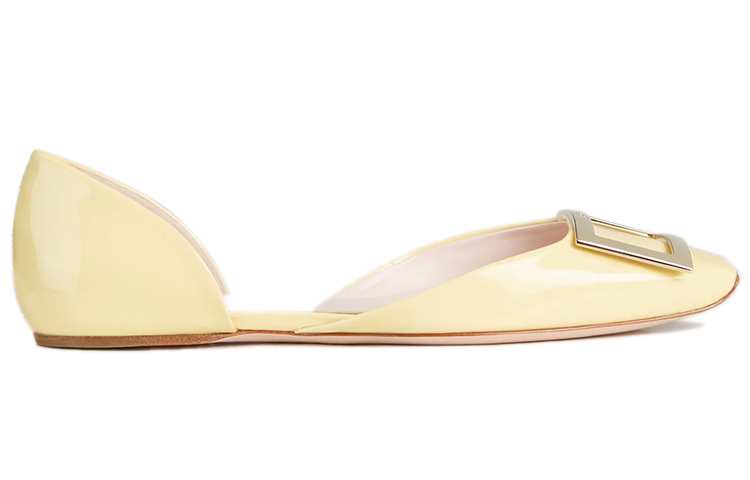 (W) Roger Vivier Trompette Dorsay 'Elegant Ballet Flat Yellow' 圖 2