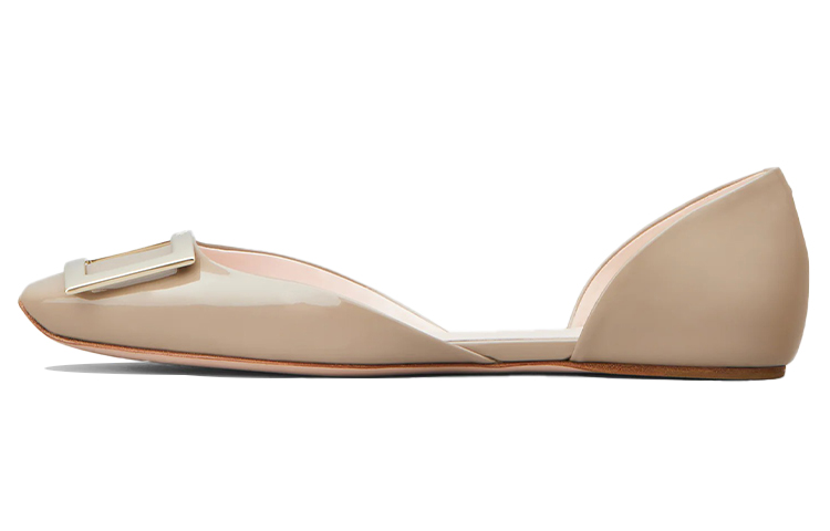 (Women) Roger Vivier Trompette Dorsay 'Grey Brown' RVW40426940D1PC415