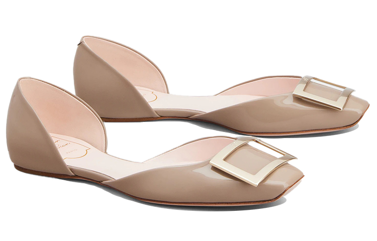 Lookbook (Women) Roger Vivier Trompette Dorsay 'Grey Brown' RVW40426940D1PC415