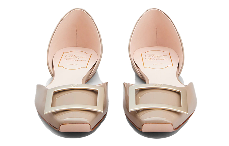 Shop (Women) Roger Vivier Trompette Dorsay 'Grey Brown' RVW40426940D1PC415