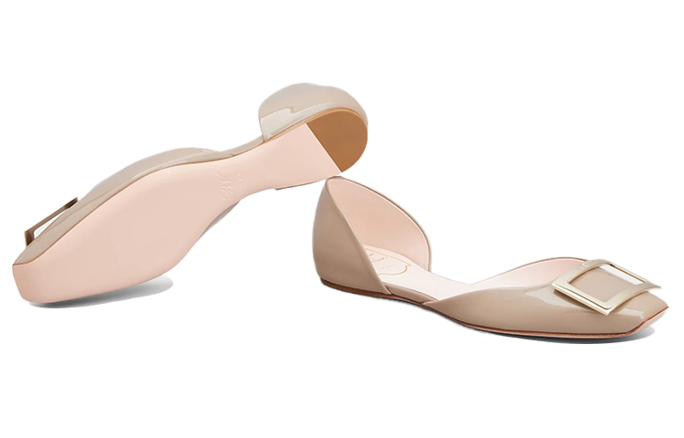 Details for (Women) Roger Vivier Trompette Dorsay 'Grey Brown' RVW40426940D1PC415