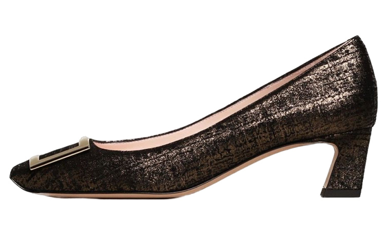 (W) Roger Vivier Trompette High Heels 'Black Gold'