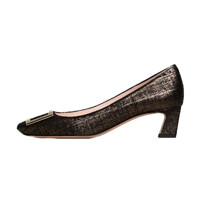 (W) Roger Vivier Trompette High Heels 'Black Gold'