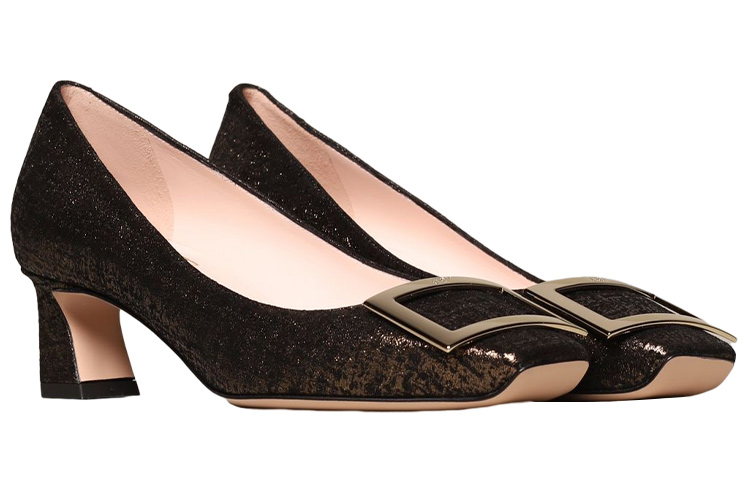 (W) Roger Vivier Trompette High Heels 'Black Gold' 圖 3