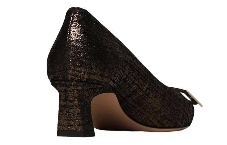 (W) Roger Vivier Trompette High Heels 'Black Gold' 圖 4