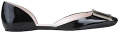 Order Roger Vivier 羅杰維維亞 Trompette 漆皮 平底 女士休閒單鞋 女款 黑色