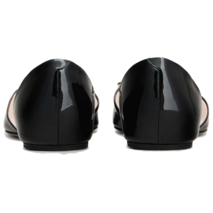(W) Roger Vivier Trompette Patent Flat 'Black' 圖 4